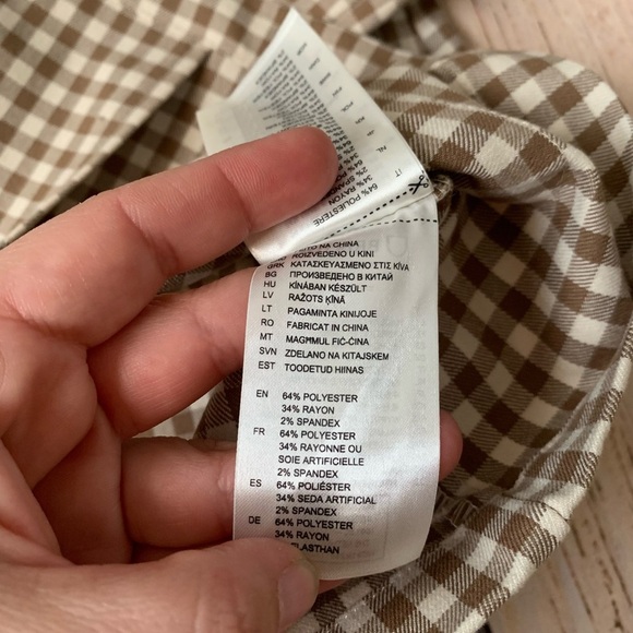 Brixton gingham blazer - Picture 10 of 12